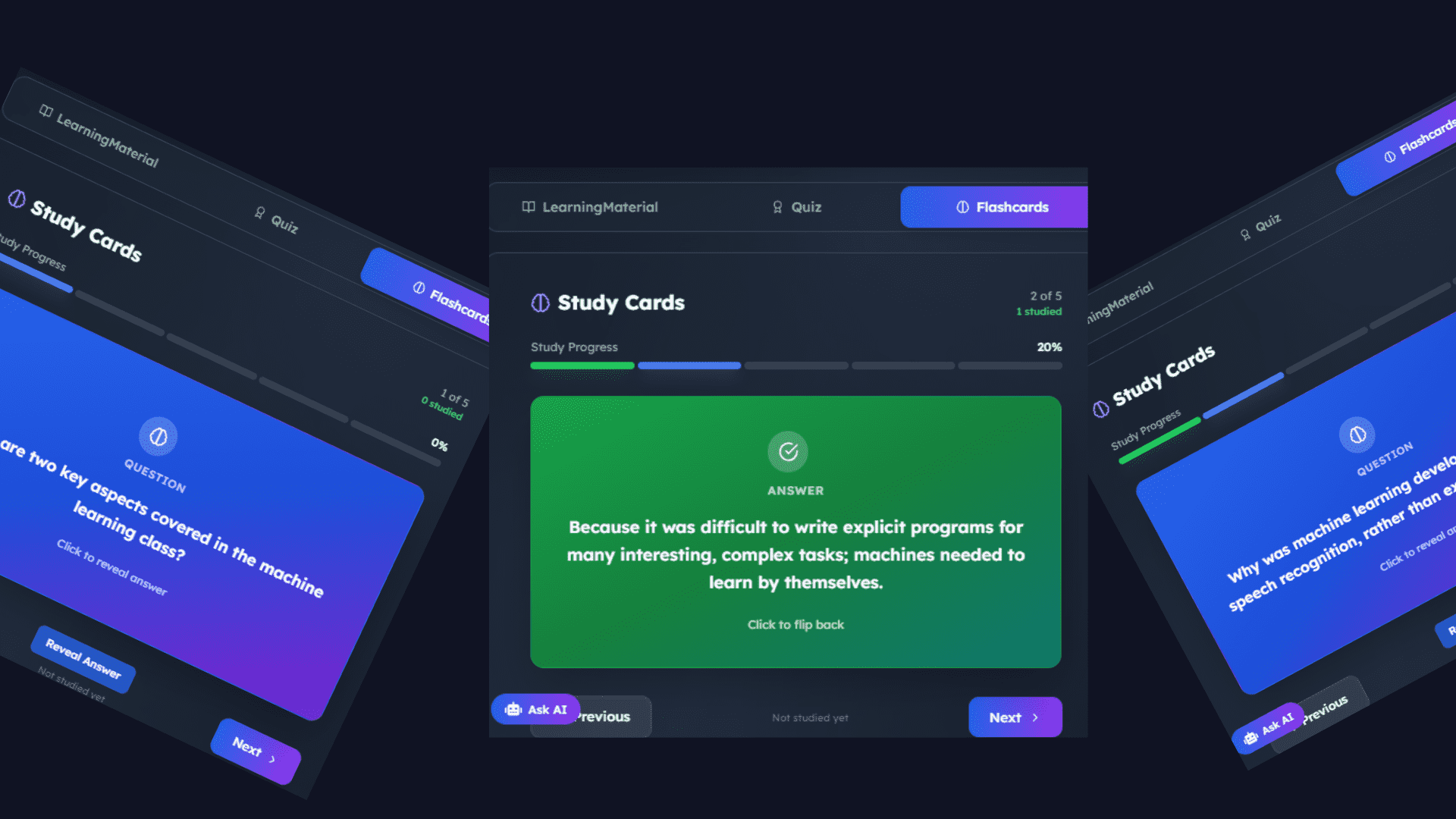 Infinite Study Cards